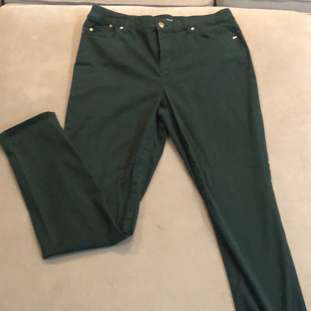 Chico’s Hunter green jegging